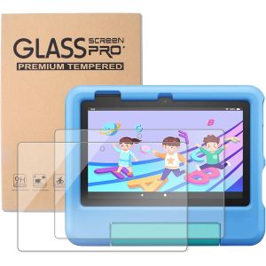 Lot De 2 Protecteurs D'&eacute;cran Pour Tablette 7/7 Enfants (2022) 7 Pouces, Ultra Transparent, Tactile, Sans Bulles, Anti-Rayures, Protecteur D'&eacute;cran En Verre Tremp&eacute; Avec &Eacute;cran Hd - Neuf