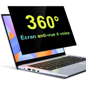 acdsgd-360&deg; 15.6 Pouces Filtre de Confidentialit&eacute; 16:9,New 2025 Protection Ecran Anti-Espion Anti-Reflet,Laptop Privacy Screen Protector Compatible avec Lenovo/Dell/HP/Asus/Samsung/Acer/ThinkPad - Neuf