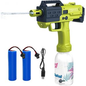 Pistolet A Eau Electrique, Pistolet À Eau Électrique Puissant, 300cc Pistolet À Eau Automatique, Pistolet Àeau Longue Portée De 8-10 Meter, Jouets Aquatiques Pour Piscine Et Plage - Neuf