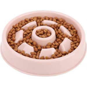 Bol D'alimentation Lente Pour Chien,Bol De Puzzle Antidérapant - Plats D'alimentation Plus Lents Pour Animaux De Compagnie Anti-Déglutition - Neuf