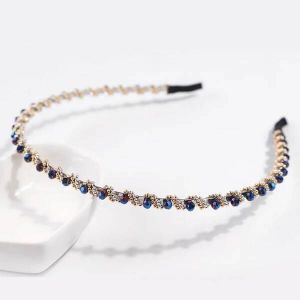 Bandeau chic pour femme, bandeau strass, bandeau tendance en cristal brillant, bandeau antidérapant pour fille, enfant, accessoires cheveux - Neuf