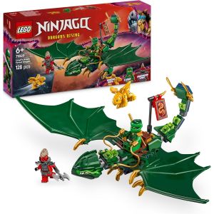 Eryi-Ninjago Le Dragon Vert De La Forêt De Lloyd - Jouet De Construction Avec 2 Minifigurines Et Un Dragon Articulé - Stimule Le Jeu Créatif - Idée De Cadeau Pour Garçon Dès 6 Ans 71829 - Neuf