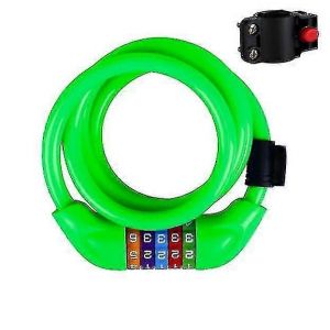 Cadenas De Securite Pour Velo Pour Enfants, Cadenas A Combinaison Colore - Neuf