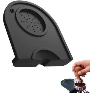 NBGCM-Tapis de Tassage Espresso, 1 Pièces Tapis de Tamper à Café en Silicone, Tampon Presse Poudre Café, pour Accessoires Barista, Machine à Café, Plan de Travail de Cuisine - Neuf