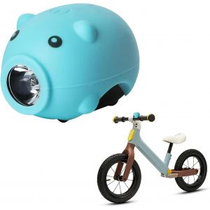Kal-Trottinette Pour Enfant - Lumière Led Pour Vélo - Avec Klaxon Et 3 Fonctions D'éclairage - Trottinette Pour Enfants - Vélo - Sac À Dos - Neuf