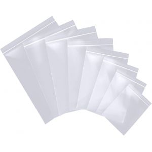 Kal-Sachet Plastique Transparent, Petit Sachet Plastique, Sachets Plastiques Refermables, Pochon Plastique, Applicable Rangement De Cuisine, Matériel De Bureau, Bricolage Rangement Etc. 15x22cm 100pi - Neuf