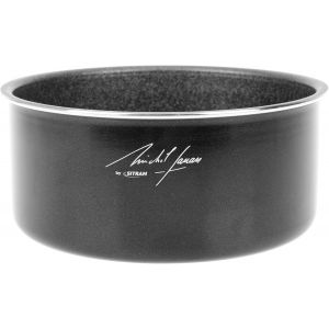 715016 Po&ecirc;le Inox Amovible Gamme Sitramovible Arpege &Oslash; 20 Cm H 4,5 Cm Rev&ecirc;tement Int&eacute;rieur Anti-Adh&eacute;sif Sans Pfoa Tous Feux Dont Induction Vendu Sans Le Manche - Neuf