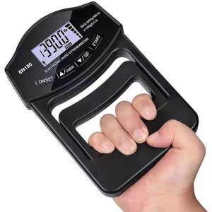 1 Testeur De Force De Préhension, 396 Lb/180 Kg, Dynamomètre Numérique À Main, Dynamomètre De Préhension, Écran Lcd Usb - Neuf