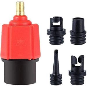 Letnerny-Adaptateur De Valve À Air Multifonction Pour Sup Schrader - Adaptateur De Valve À Air Pour Valves Kayak Gonflable Bateau Radeau Pompe À Pied Pompe Électrique - Neuf