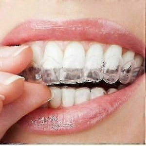 12pcs Silicone Protège-Bouche Nuit Dents Serrer Grincement Sommeil Dentaire Outil-Wtake Xi - Neuf