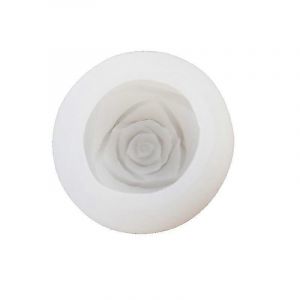 Moule En Silicone En Forme De Rose 2 Pièces,Gâteau Au Chocolat,Savon,Bonbon,Pâtisserie,Bougie,Dessert Mousse,Fleur,Forme De Rose,Moule En Silicone,Design 3d,Grande Rose En Silicone - Neuf