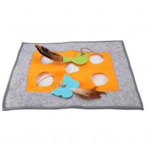 Hjlian Tente Pliable Pour Chat, Lit Tunnel Long, Jouet Interactif, Couverture Cache-Cache - Neuf
