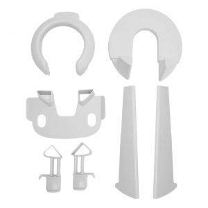 Support VR pour Quest 1 2 pour Rift S Base ronde stable universelle Installation facile Support d'affichage pour casque VR Blanc - Neuf
