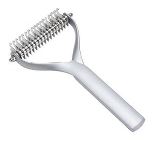 Animaux De Dematting Peigne Pour Chiens Et Chats, Râteau Sous-Poil De N?ud Et De Coupe De L'outil, De Taille Moyenne Brosse De Toilettage - Neuf
