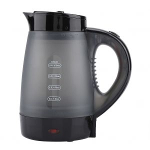 HJLIAN Mini bouilloire electrique de voyage transparente de 0,4 L, chauffe-eau rapide (prise UE) - Neuf