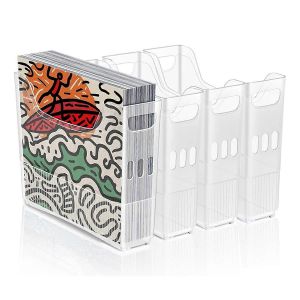 4 Pi&egrave;ces 12 X 12 Pouces Stockage De Papier,Rangement De Papier De Scrapbooking Avec Roues,Stockage De Papier De Scrapbooking,12 - Neuf