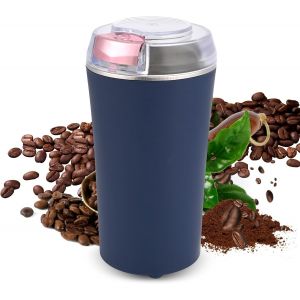 Cmws-Moulin A Cafe Electrique, Moulin À Café Multifonction 200w Avec Lames En Acier Inoxydable Coffee Grinder Electrique Protection Contre Surchauffe Moulin A Café Portable Pour Grains Épices - Neuf