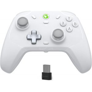 T4 Cyclone Pro Contr&ocirc;leur Sans Fil Pro Pour Pc/Switch/Lite/Oled, Contr&ocirc;leur Pc Avec Joystick De D&eacute;tection &Agrave; Effet Hall, Compatible Avec Android, Ios, Steam Deck Et Windows (Blanc) - Neuf
