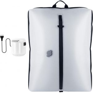 GUWH-Sacs Sous Vide Professionnels Pour Le Voyage Avec Pompe, Ip67 R&eacute;utilisables Pour Les Valises Et Les Sacs &Agrave; Dos Economiseur D'Espace L&eacute;ger Et Durable (1Pi&egrave;ces + Pompe &Eacute;lectrique Avec C&acirc;ble) - Neuf