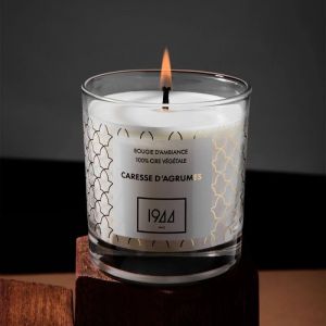 Bougie D'Ambiance 100% Cire V&eacute;g&eacute;tale Caresse D' AGrumes 200ml 1944 Paris - Neuf
