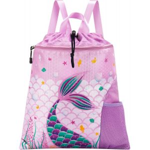 KALANKA-Sac à Dos Cordon Enfant u2013 Motif de Imperméable Sac de Gym - Neuf