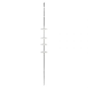 &Eacute;tag&egrave;re de douche t&eacute;lescopique sans per&ccedil;age - Neuf