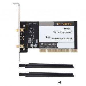 Carte reseau sans fil double bande 2,4/5 GHz aR9220 300M PCI pour PC de bureau - Neuf