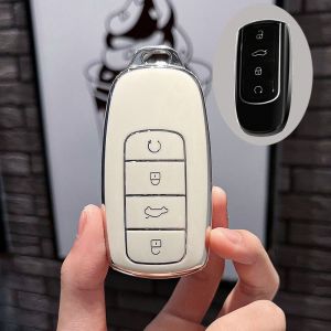 Étui pour clé de voiture en TPU,à la mode,pour Chery Tiggo 8 Pro Tiggo 8plus New 5 Plus 7pro Omoda 5,coque de protection pour clé de voiture,accessoires Fob - Type White - Neuf