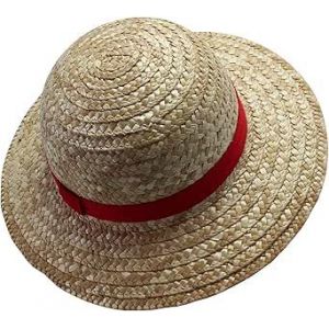Chapeau De Paille Luffy One Piece Taille Enfant R&eacute;sistant &Agrave; La Salet&eacute; Et Durable Pour Cosplay Enfant - Neuf