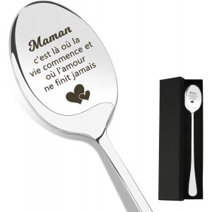 Kalanka-Cadeau Fete Des Meres Cadeau Maman Cadeau Anniversaire Maman Cuillere A Cafe Cadeau Pour Maman Cadeaux Fête Des Mères Cadeau Belle Mere Cadeau Jeune Maman Cadeau Pour Les Mere Cadeau Future M - Neuf