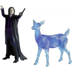 SANSH-schleich 42683 Professeur Rogue et son Patronus, dès 6 ans, WIZARDING WORLD - figurine, 16 x 11 x 18 cm - Neuf