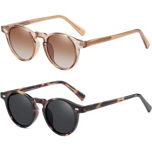 Lunettes De Soleil Polarisées Pour Homme Femme Classique Lunettes De Conduite Anti-Uv Objectifs Haute Définition Golf Conduite Pêche Sports De Plein Air Lunettes - Neuf