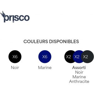 Chaussettes Homme Longues En Fil D'&eacute;cosse,Maille Lisse,Chaussettes Hautes Homme 100% Coton,Couleur Unie,Lot De 6 Paires,Trois Tailles.[S307] - Neuf