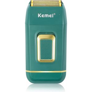 Rasoir Électrique Professionnel À Double Feuille Pour Homme Rasoir Électrique Pour Homme Chauve Fournitures De Barbier Tondeuse À Cheveux Et Barbe Sans Fil Rechargeable Cadeau Pour - Neuf