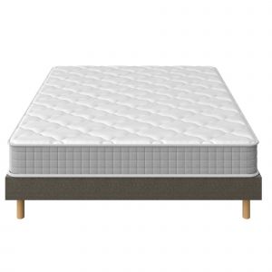 Ensemble Matelas Mousse 140x200 cm Epaisseur 30cm + Sommier D&eacute;co - Neuf