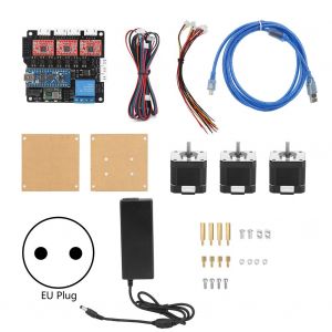 Kit de machine a graver, systeme de controle, ensemble d'accessoires, moteur de gravure laser DIY, prise 100-240 V EU - Neuf