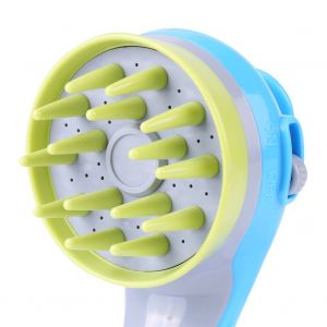 Hjlian Pommeau De Douche Multifonction Pour Chien Et Chat, Peigne De Massage, Shampoing, Bain, Bleu - Neuf