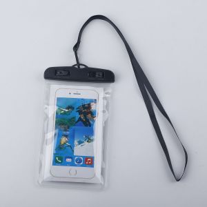 Lot de 2 sacs étanches transparents pour téléphone portable, sac de rafting, divers sacs étanches universels pour téléphone portable, film tactile - Neuf