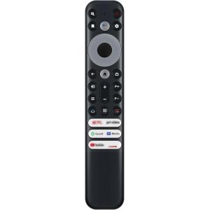 Remplacement Telecommande TCL Smart TV 4K UHD QLED TV,Telecommande pour TCL TV,Aucune Configu. - Neuf