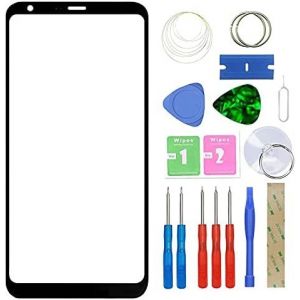 Ecran Tactile Vitre Avant Kit De Remplacement Pour Lg Stylo 5 Stylo 5+ Q720 Alle Serien 6.2"" Avec Trousse &Agrave; Outils-Noir - Neuf