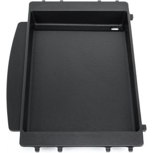 Ulteronixshop-Plaque de Grill | Plancha pour Barbecue en Fonte, Convient pour Weber Spirit 200/300 et Weber Spirit II S&eacute;ries Gril &agrave; gaz, Plaque de Cuisson, 43X29 cm - Neuf