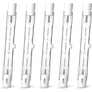 Kalanka-R7s 78mm Ampoules Halog&iquest;&iquest;Nes 150w, Blanc Chaud 2800k Ampoule De Type J Dimmable Ampoule Projecteur Lin&iquest;&iquest;Aire &iquest;&iquest; Double Extr&iquest;&iquest;Mit&iquest;&iquest; Pour Plafonniers &iquest;&iquest;Clairage Paysager, Paquet De 5 - Neuf