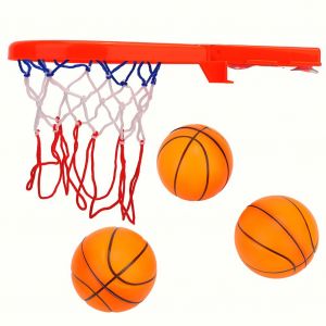 Jouet De Bain 2 En 1 Pour Enfant, Panier De Basket, Ballon, Jeu De Sport Aquatique Pour La Douche Avec Ventouse - Neuf