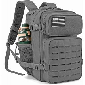 Kalanka-25l/45l Grande Capacité Sacs À Dos Tactiques Militaires Pour Hommes Sac De Jour Molle Sac À Dos De Fitness Sac À Dos De Randonnée Avec Porte-Bouteille - Neuf
