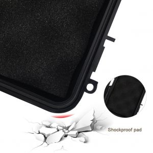 Housse De Protection Antichoc Portable Noire Et Etanche (L) - Neuf