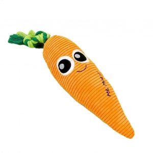 Carotte apaisante &iquest;&iquest; macher en peluche pour chien, 41 x 12 cm, jouet anti-ennui pour animaux, id&iquest;&iquest;al pour les voyages et les activit&iquest;&iquest;s de plein air, toutes tailles - Neuf