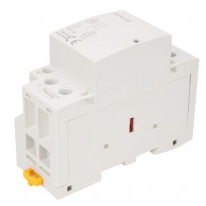 Mini contacteur domestique CA 2P 63A 220V 50Hz, montage sur rail DIN, 2NO - Neuf