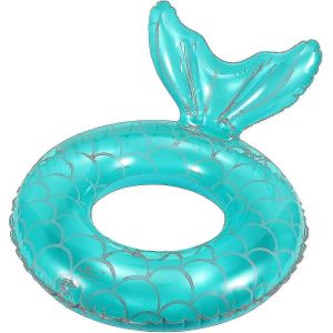 Flotteurs De Piscine De Sirène Gonflables Pour Les Enfants,Anneau De Tube De Natation De Queue De Sirène Flotteurs De Piscine D'eau De Plage D'été - Neuf