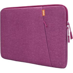 Housse Ordinateur Portable pour 13-14 Pouces MacBook Air/Pro (M4/M3/M2/M1) 2021-2025, 13-13,6 Pouces Notebook, Étanche Antichoc Pochette Sacoche avec Poche (Gris Foncé) - Neuf