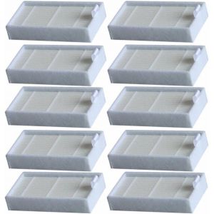 Lot de 10 filtres pour aspirateur filtre HEPA pour CHUWI V3 iLife X5 V3 + V5 V5pro Ecovacs CR130 CR120 Cen540 Cen250 Ml009 pi&egrave;ces d'aspirat - Neuf